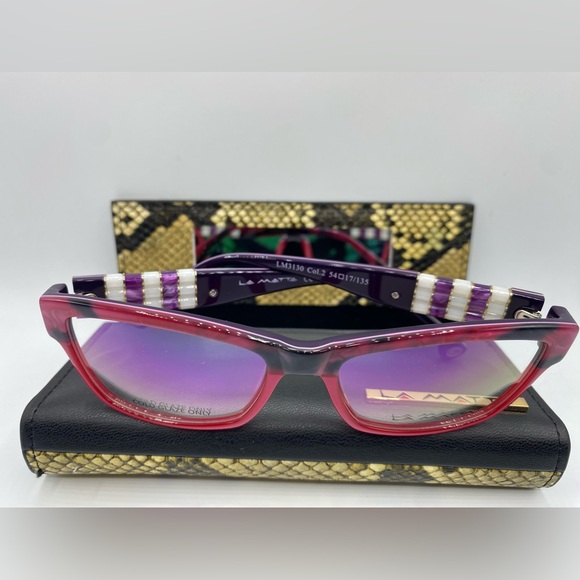 LA MATTA LM3130 Col.2‼️Size 54-17-135 Made in Italy 🇮🇹🏆 - Picture 2 of 11